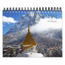 Calendário Nepal 2027 / Himalaias
