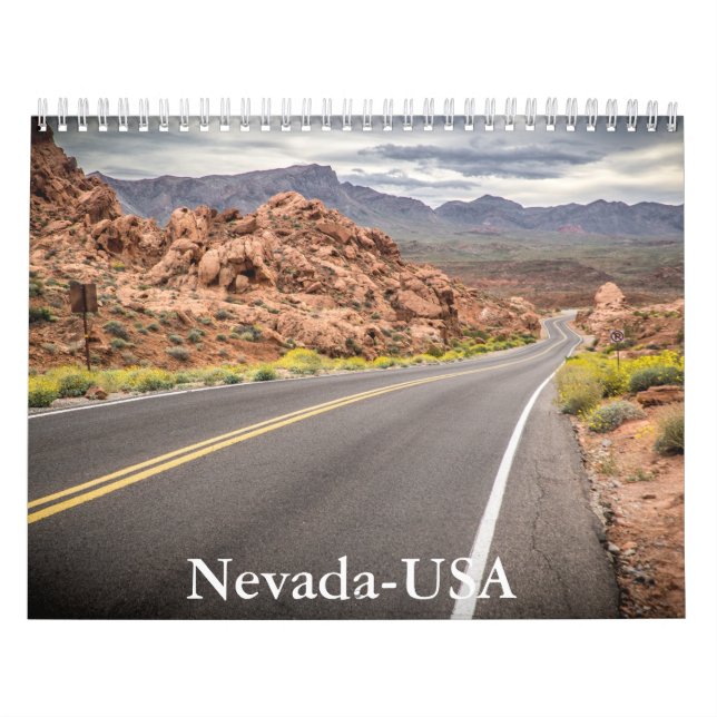 Calendário Nevada-EUA (Capa)