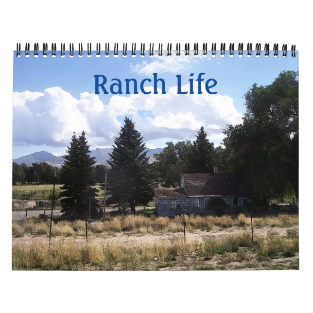 Calendário Nevada Ranch Life (Capa)
