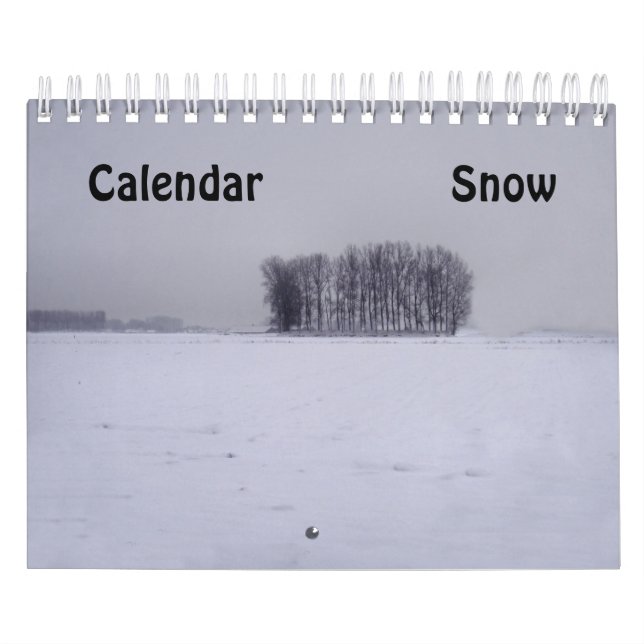 Calendário Neve (Capa)