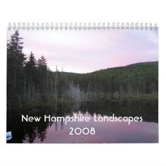 Calendário New Hampshire Landscapes 2024
