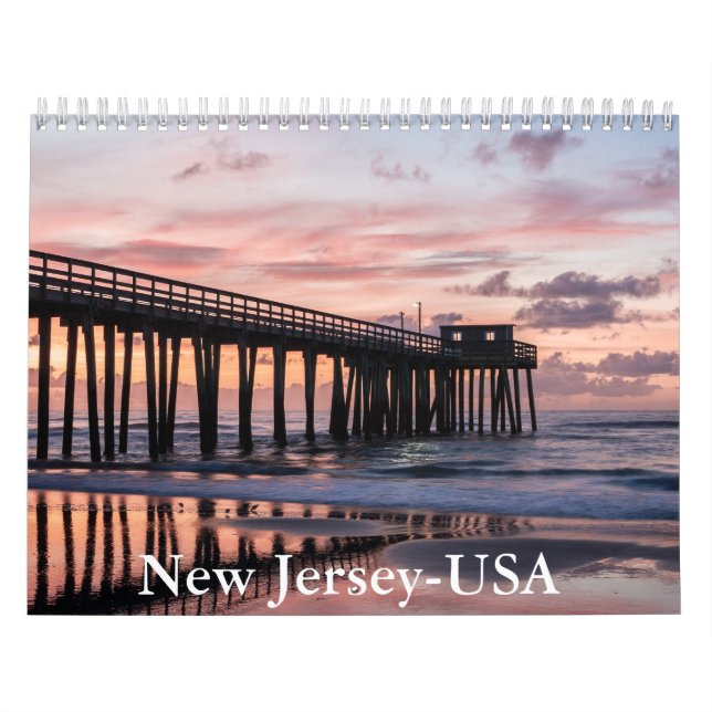 Calendário New Jersey-EUA (Capa)