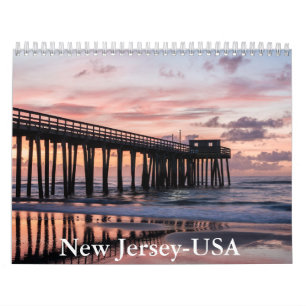 Calendário New Jersey-EUA