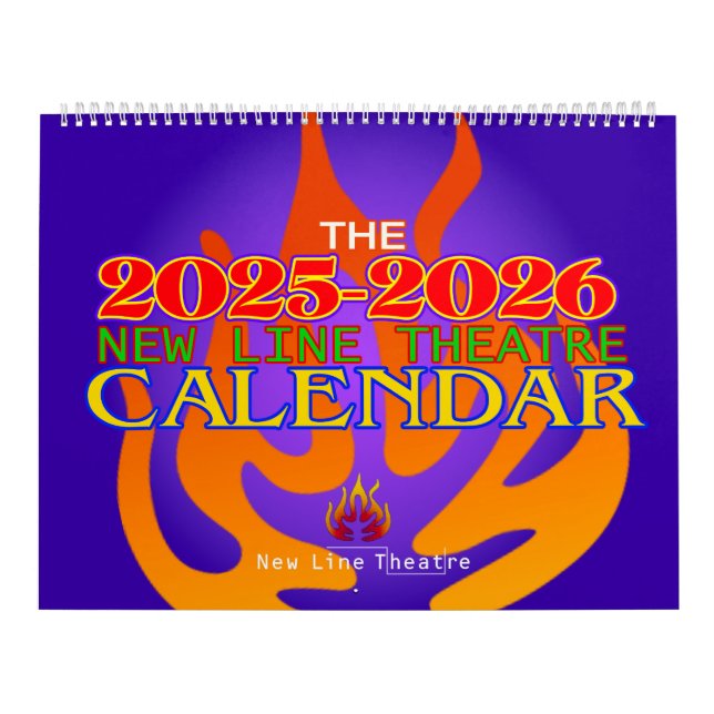 Calendário New Line Theatre's 2025-2026 Photo Calendar (Capa)