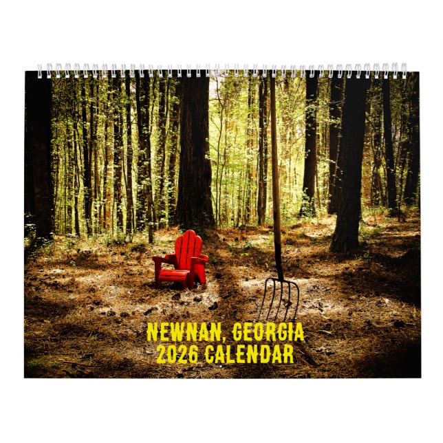 Calendário NEWNAN, GEORGIA 2026 Calendar (Capa)