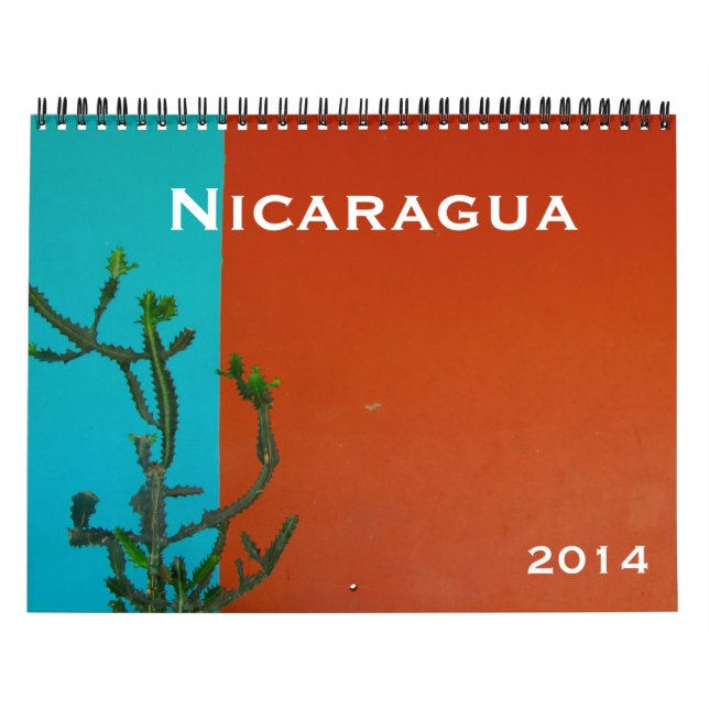 Calendário Nicarágua 2014 (Capa)