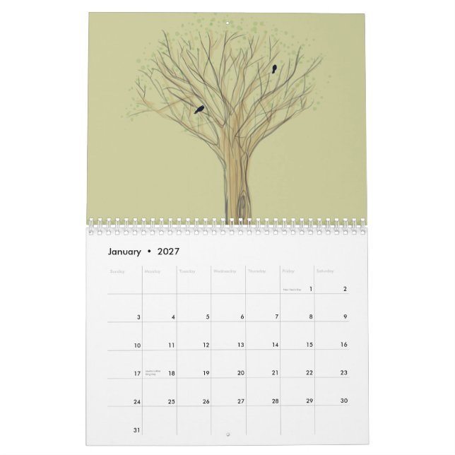 Calendário No ano 2012 (Jan 2027)