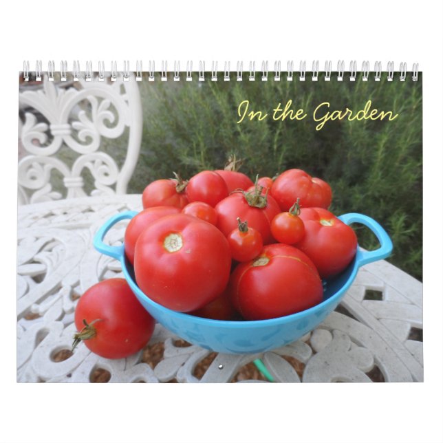 Calendário No Jardim (Capa)