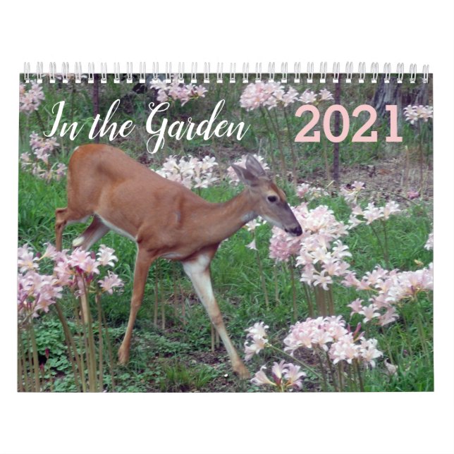 Calendário No Jardim 2021 (Capa)