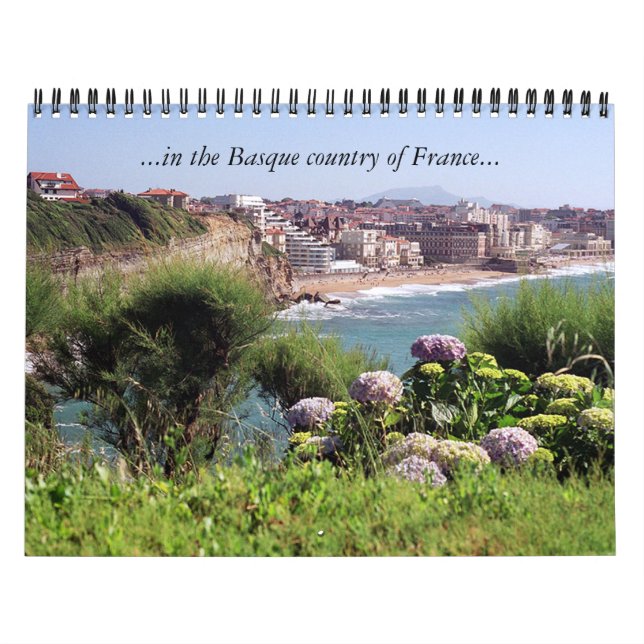 Calendário … no país Basque de France… (Capa)