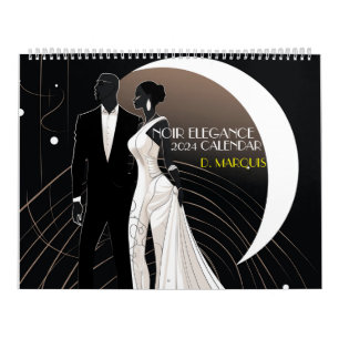 Calendário NOIR ELEGANCE