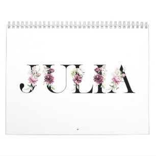 Calendário Nome Julia