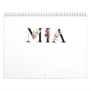 Calendário Nome Mia