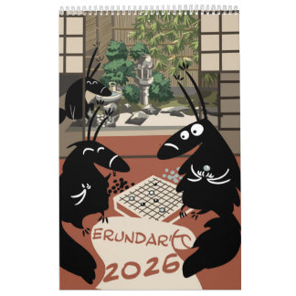Calendário Nonsense Possums 2026