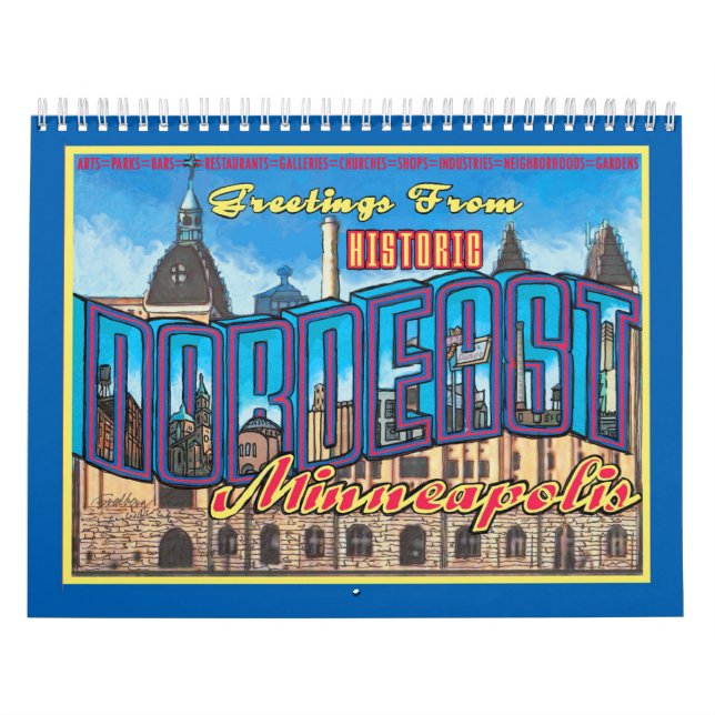 CALENDÁRIO NORDEAST MINNEAPOLIS (Capa)