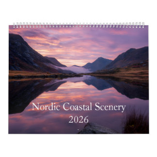 Calendário Nordic Coastal Scenery