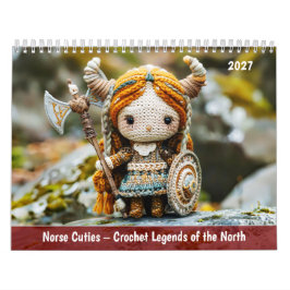 Calendário Norse Cuties – Lendas Crochet do Norte