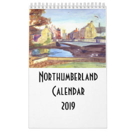 Calendário Northumberland 2019