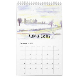 Calendário Northumberland 2019