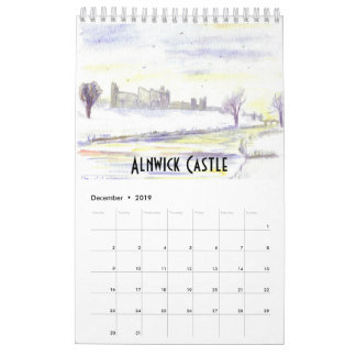 Calendário Northumberland 2019