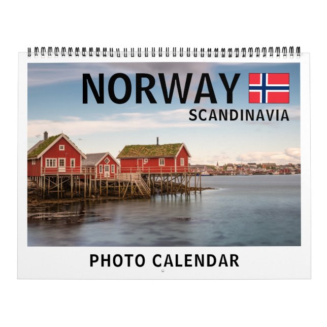 Calendário Noruega Escandinávia 2027 (Capa)