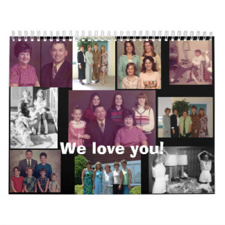 Calendário Nós amamo-lo