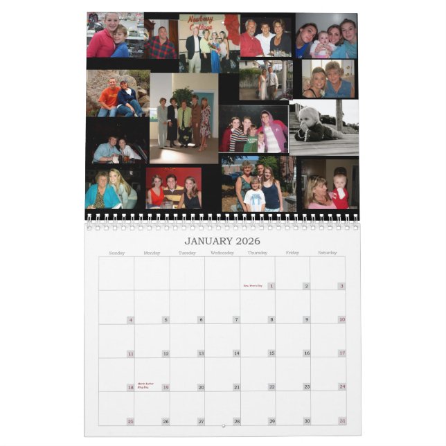 Calendário Nós amamo-lo (Jan 2026)