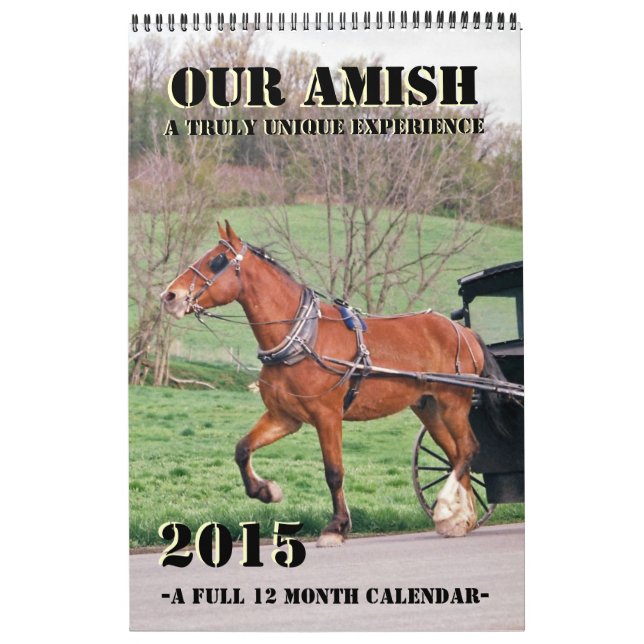 Calendário Nosso Amish (Capa)