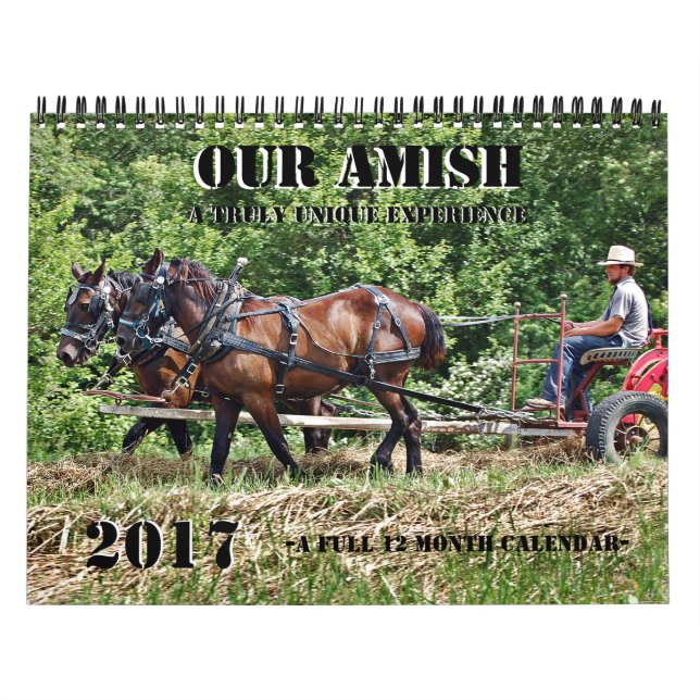 Calendário Nosso Amish (Capa)