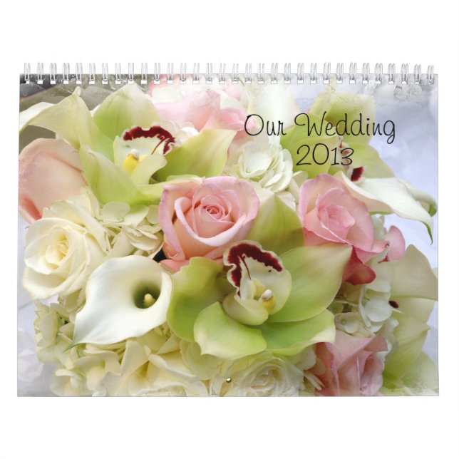 Calendário Nosso casamento 2013 (Capa)