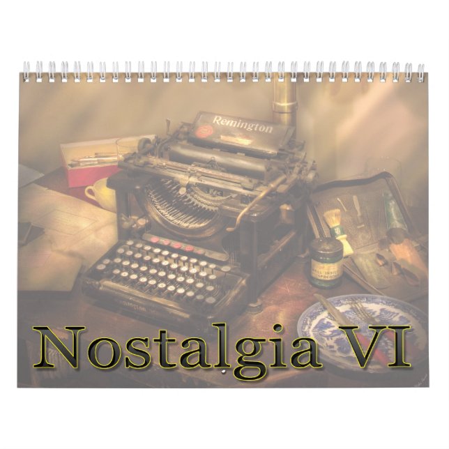 Calendário Nostalgia VI (Capa)