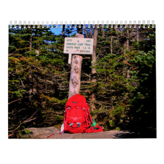 Calendário Nova Inglaterra cénico