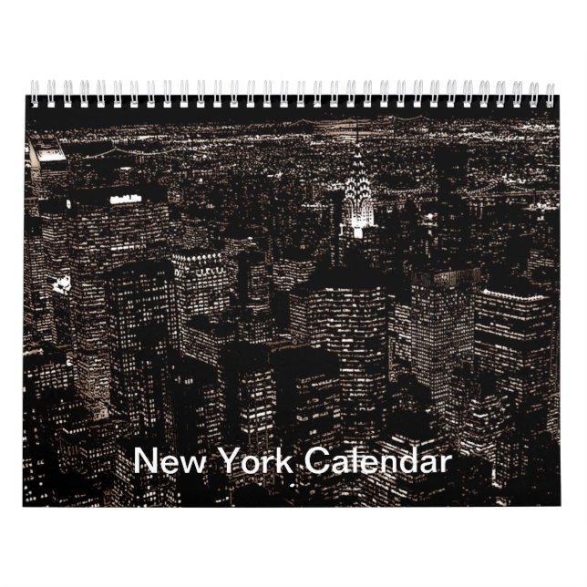 Calendário Nova Iorque (Capa)