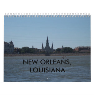 CALENDÁRIO NOVA ORLEÃES, LOUISIANA