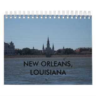 CALENDÁRIO NOVA ORLEANS, LOUISIANA