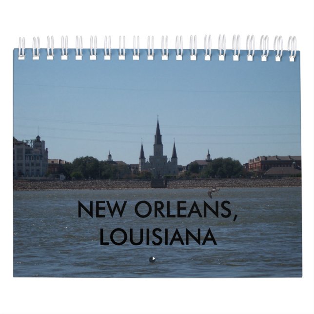 CALENDÁRIO NOVA ORLEANS, LOUISIANA (Capa)