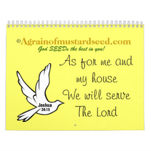 Calendário NOVO! Versos da bíblia