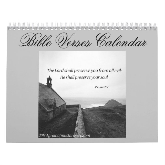 Calendário NOVO! Versos da bíblia (Capa)