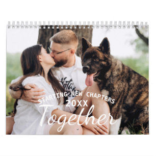 Calendário Novos Capítulos Personalizado 2026 Foto do Casal M