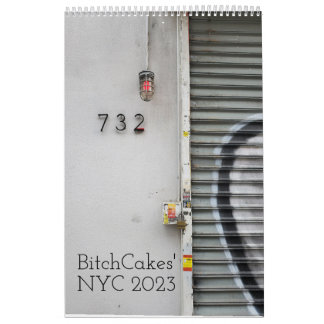 Calendário NYC 2023 de Bitchcakes