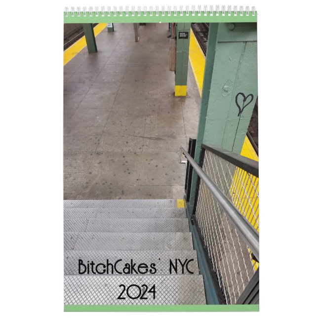 Calendário NYC do Bitchcakes 2024 (Capa)
