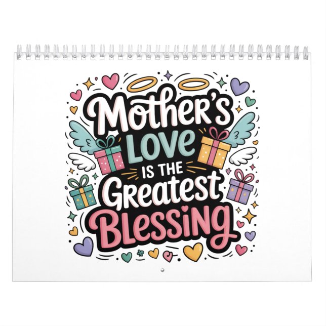 Calendário O Amor da Mãe É a Maior Benção (Capa)