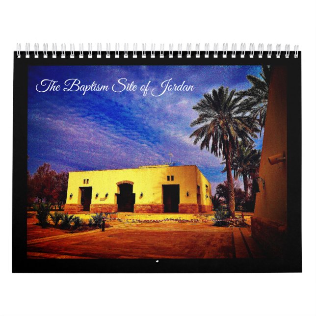 Calendário O Batismo da Jordânia (Capa)