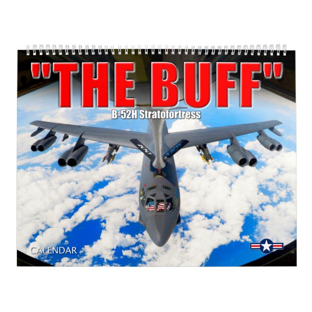 Calendário "O BUFF" - B-52H Stratofortress (Capa)
