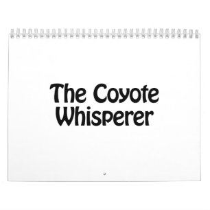 Calendário o coiote whisperer