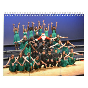 Calendário O coro 2014 da mostra do Tuscarora HS Calendar