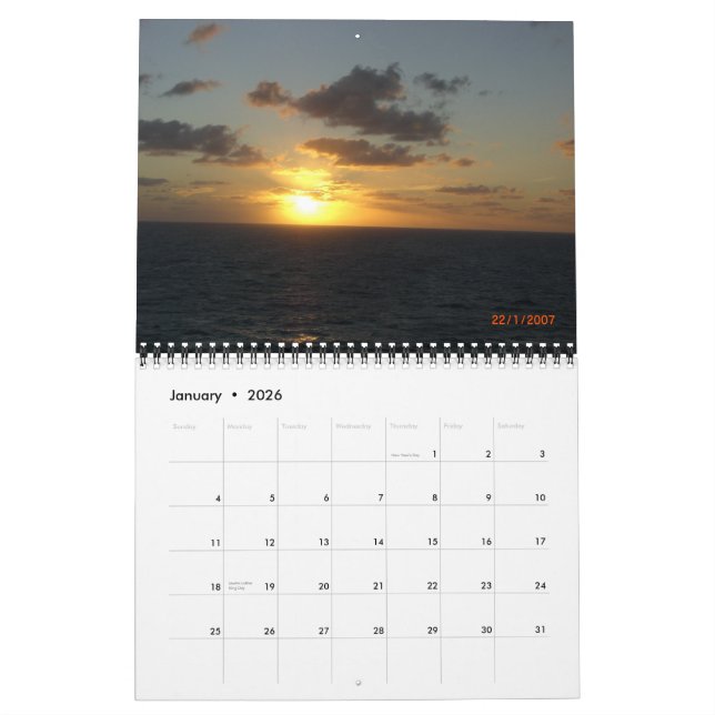 CALENDÁRIO O EVENTO DE CRUZAMENTO DE EXCELENTE DE 2007! (Jan 2026)