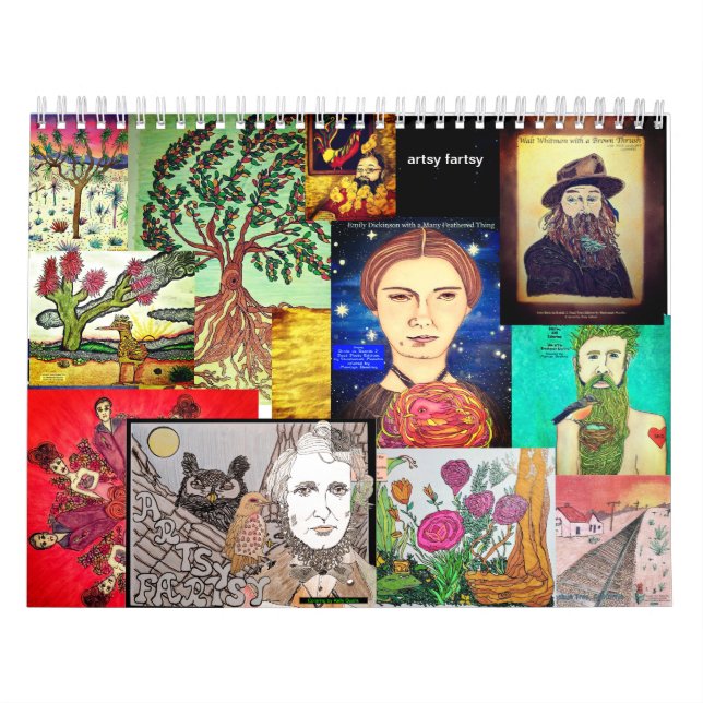 Calendário O Fartsy artística oficialmente magnífico 2019 (Capa)