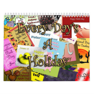 Calendário O feriado 2012 de cada dia um