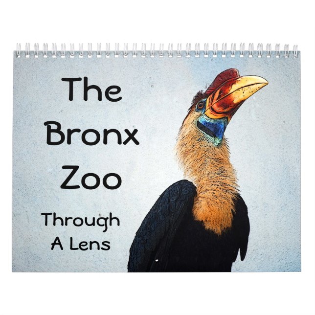 Calendário O jardim zoológico de Bronx (Capa)